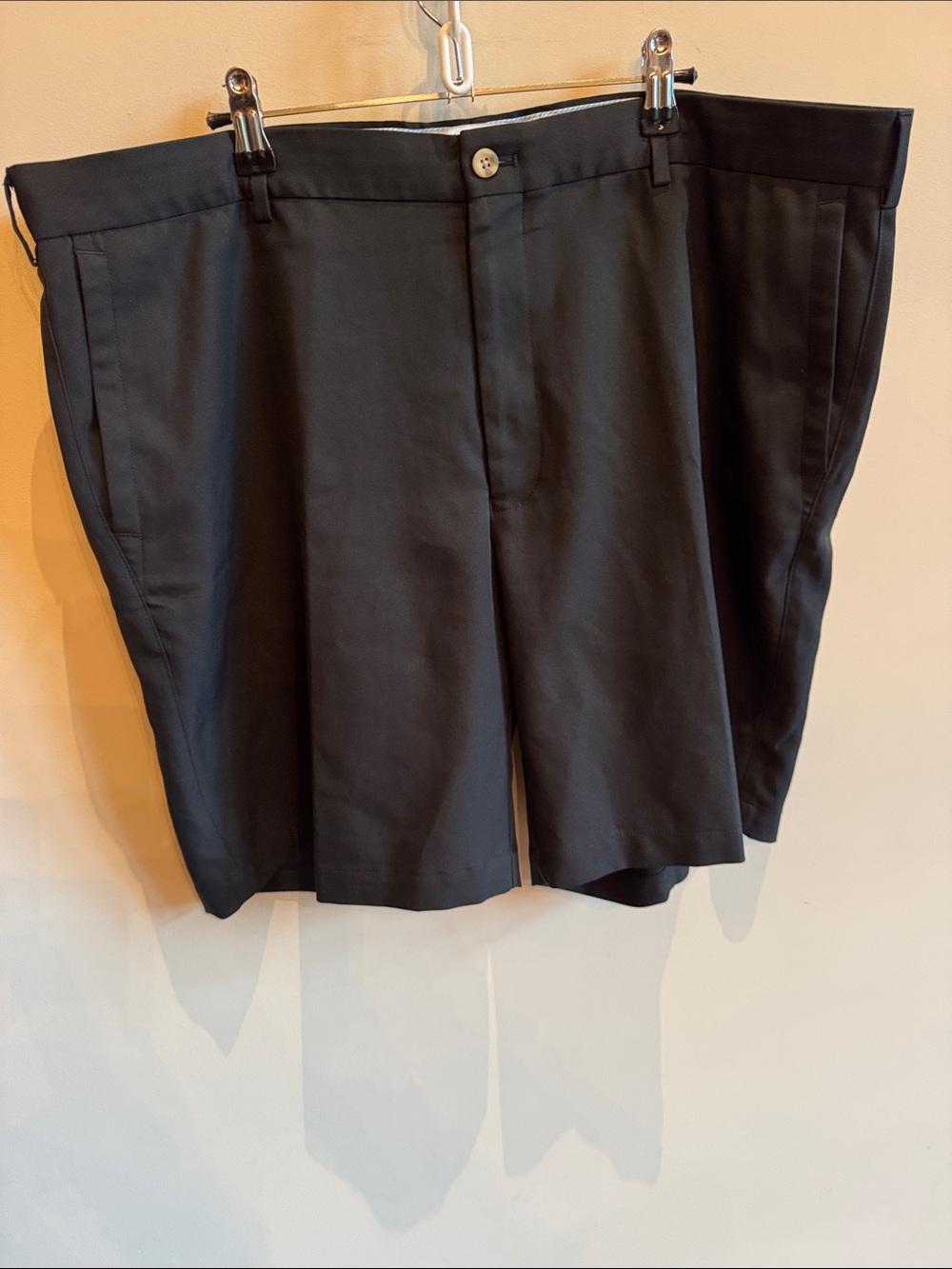 Men's Black Dress Shorts